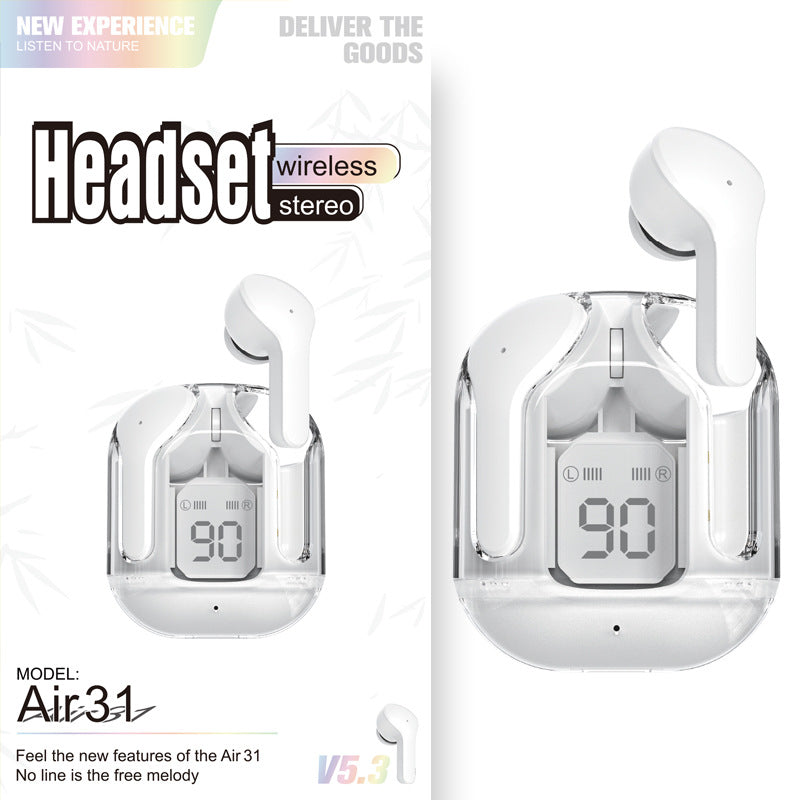 Mini Earbuds Transparent/ENC