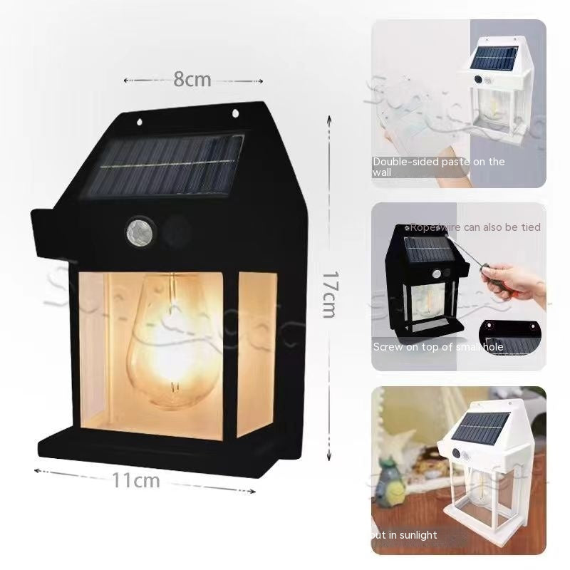 Garden Wall Lamp Solar Waterproof