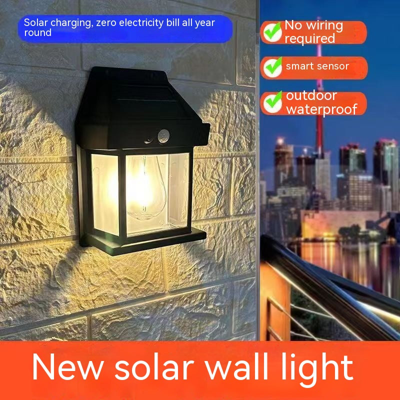 Garden Wall Lamp Solar Waterproof